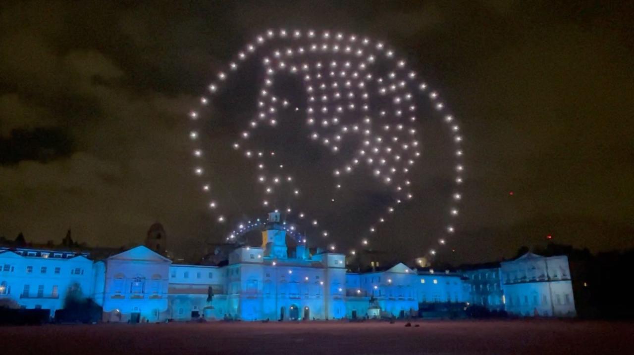 China new year drone show 2035